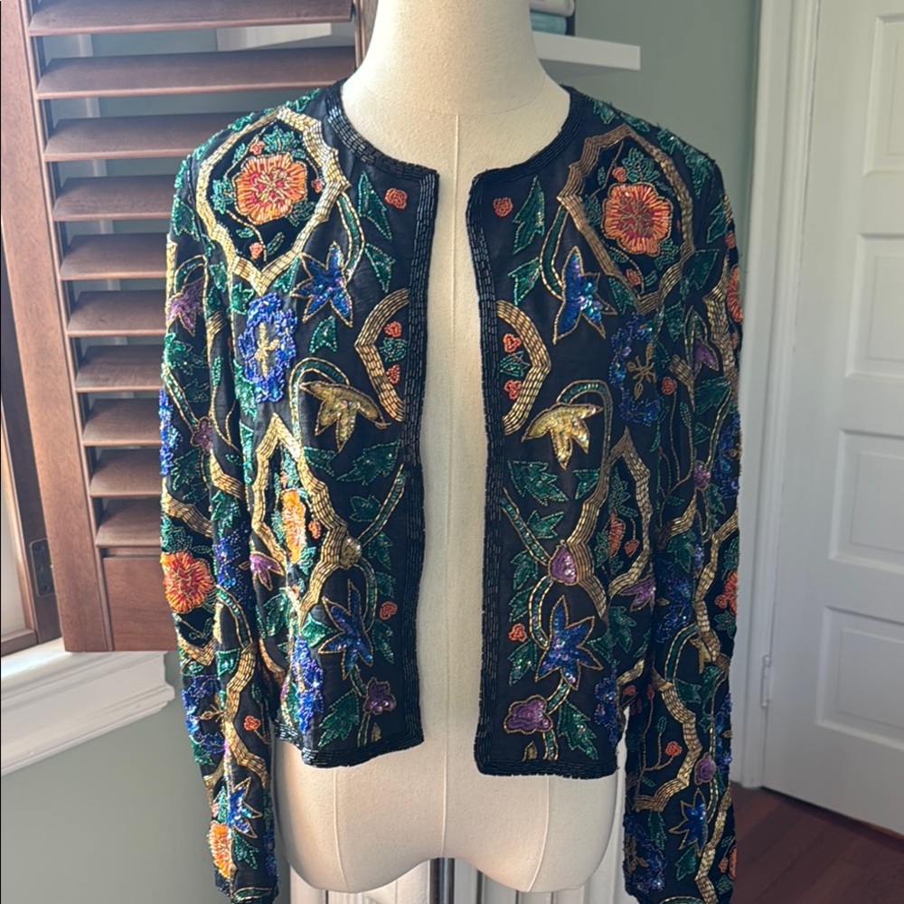 Vintage Sequined Jacket